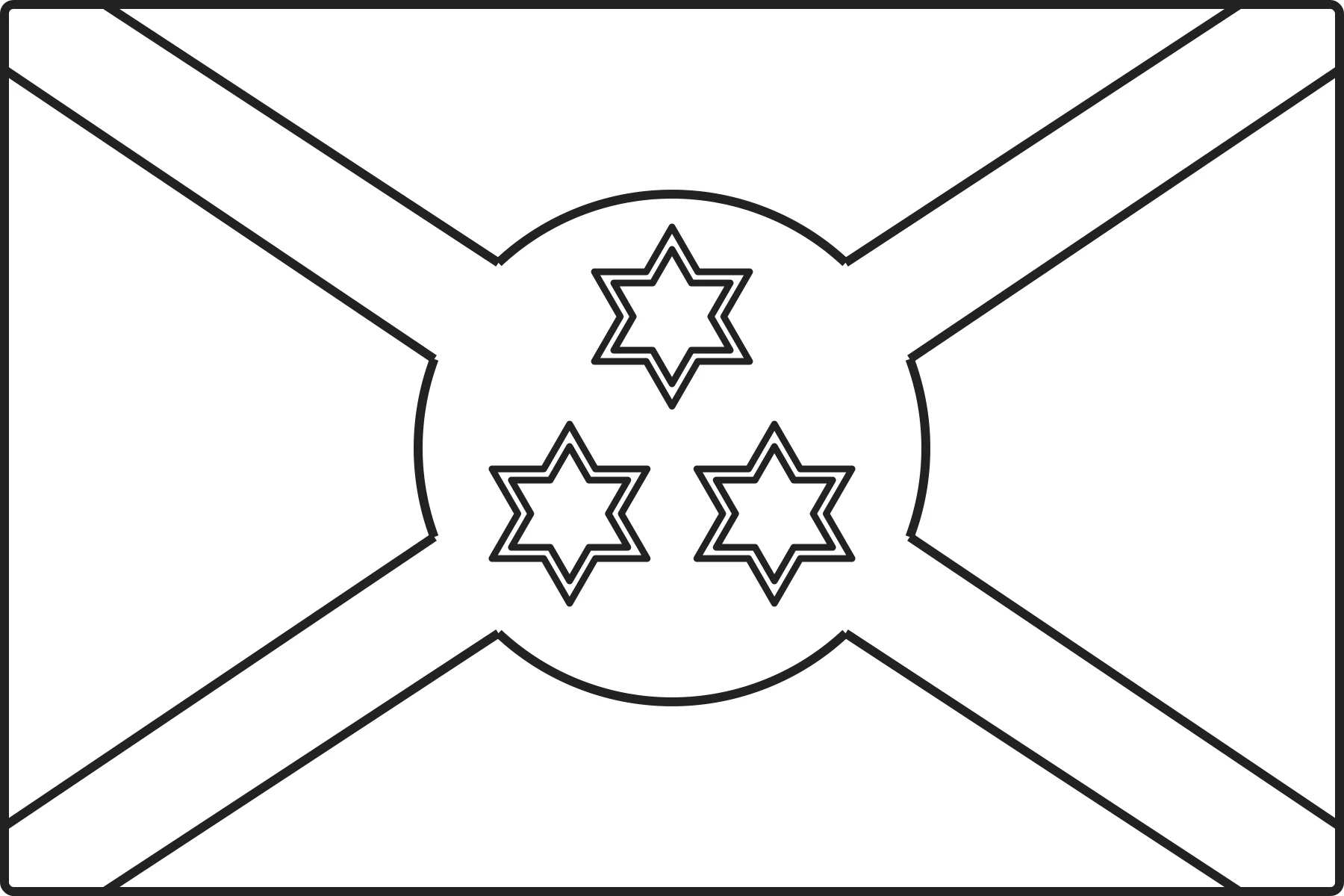 Free printable Burundi flag colouring page outline