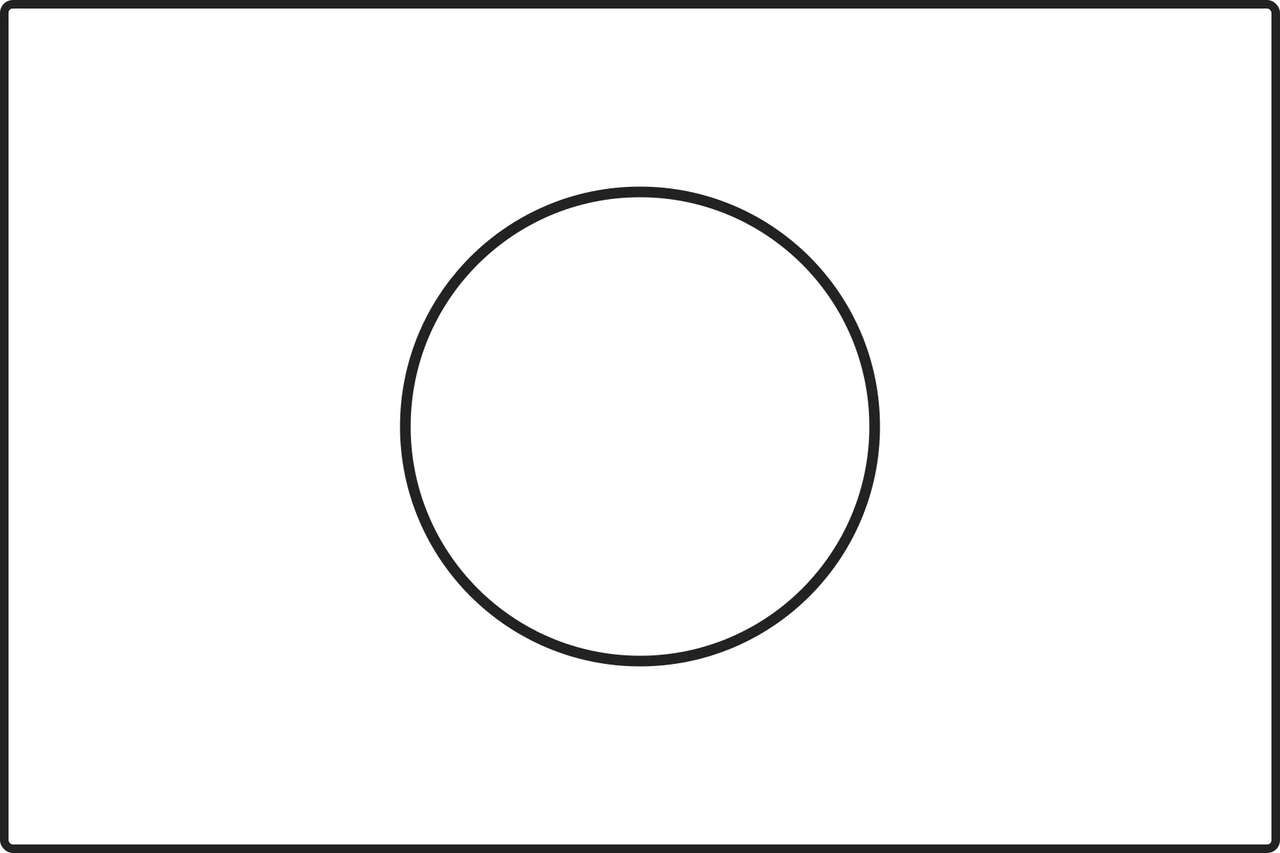 Free printable Japan flag colouring page outline