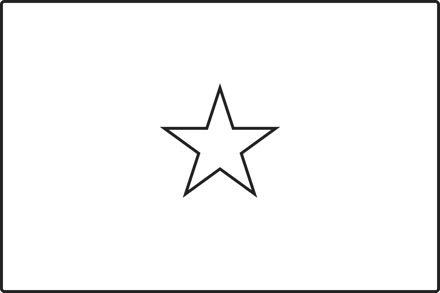 Free printable Somalia flag colouring page outline